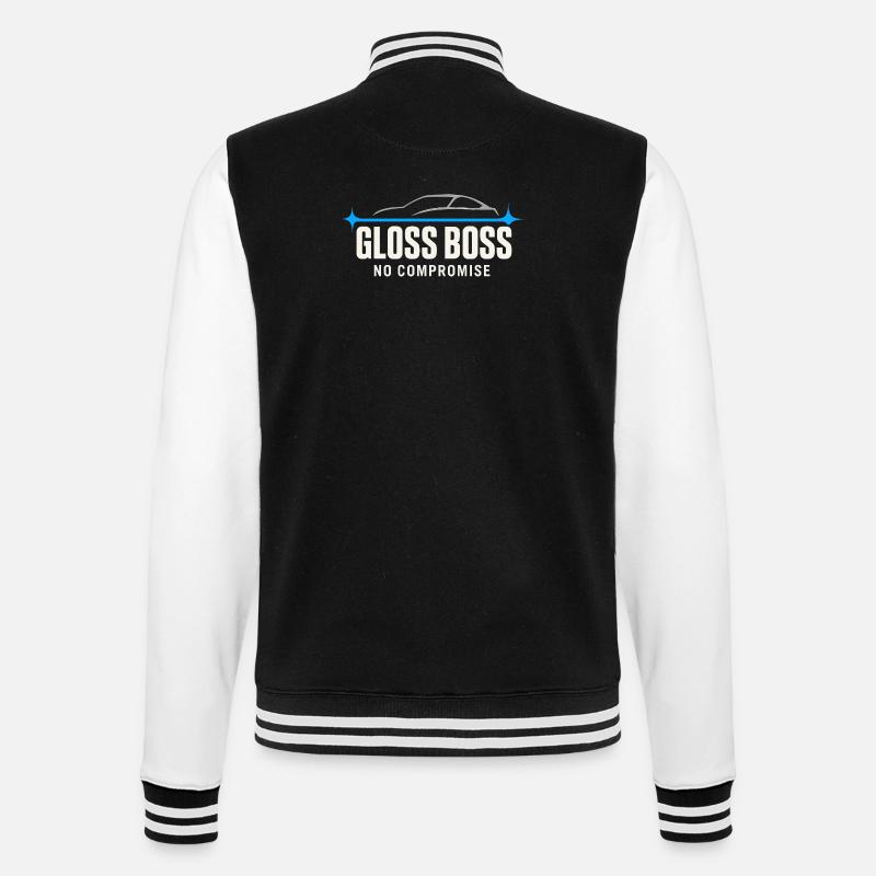 Peinture Auto Detailer Buffer Pro - Veste Teddy - noir/blanc