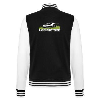 Lawn Whisperer Garden Lawn Mower Lawn Whisperer - College Sweat Jacket - black/white - Back - Marisol (170cm)