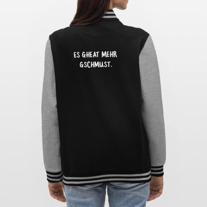 C’est encore plus de mieux. Déclaration du Baiser en dialecte Veste Teddy