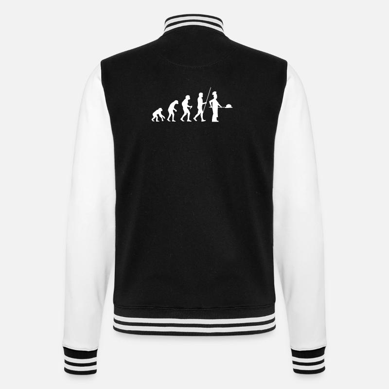 Évolution de Baker - Veste Teddy - noir/blanc