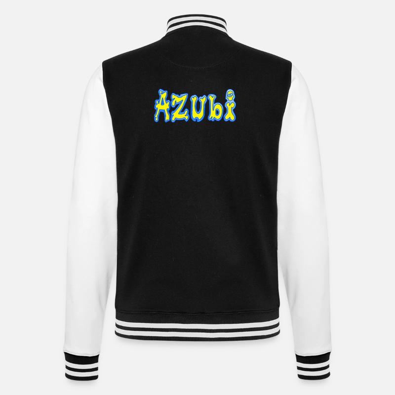 Trainee - College Sweat Jacket - black/white