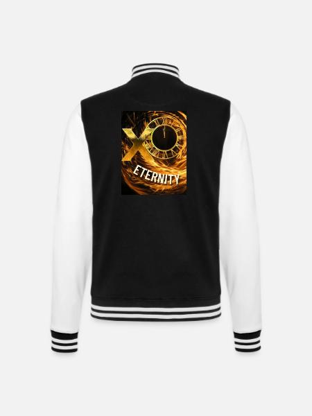 Golden ETERNITY Design - College Sweat Jacket - black/white