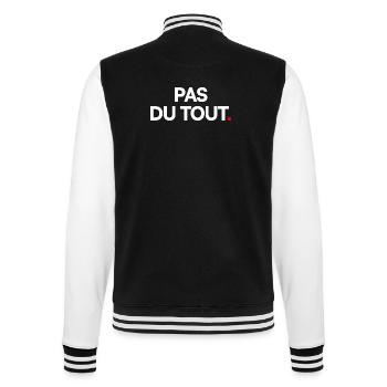 Pas du tout - Veste Teddy - noir/blanc - Dos - Marisol (170cm)