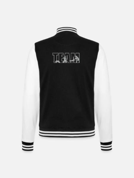 TEAM IGP Hundesport 2 - College-Sweatjacke - Schwarz/Weiß