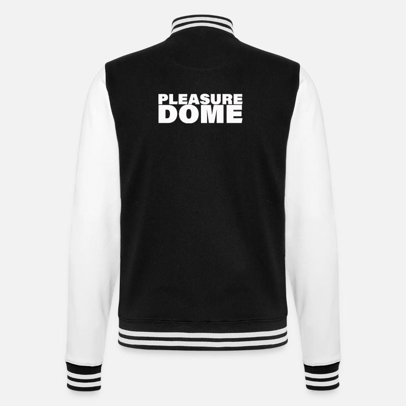 DÔME DE PLAISIR - Veste Teddy - noir/blanc