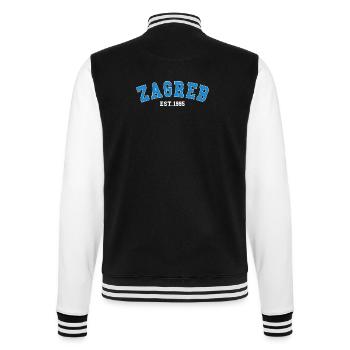 Zagreb Est.1995 - Veste Teddy - noir/blanc - Dos - Marisol (170cm)
