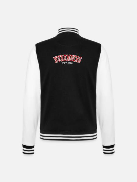Nuremberg fondée en 2006 - Veste Teddy - noir/blanc
