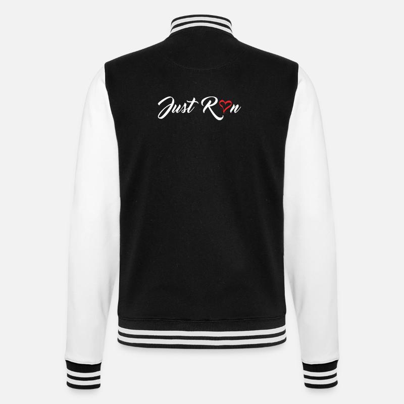 Cours juste - Veste Teddy - noir/blanc
