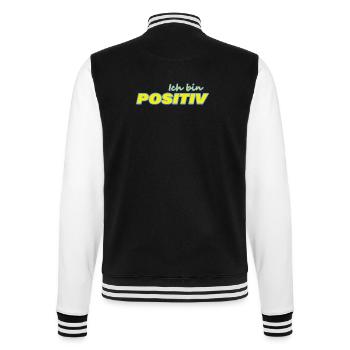 POSITIF - Veste Teddy - noir/blanc - Dos - Marisol (170cm)