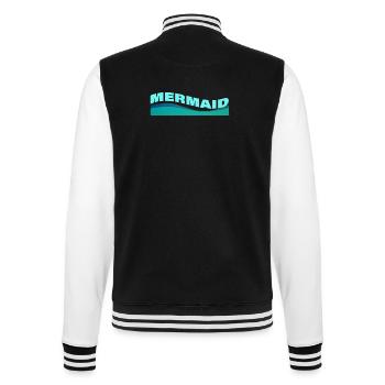 Sirène - Veste Teddy - noir/blanc - Dos - Marisol (170cm)