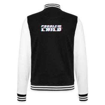 Problem child - College Sweat Jacket - black/white - Back - Marisol (170cm)