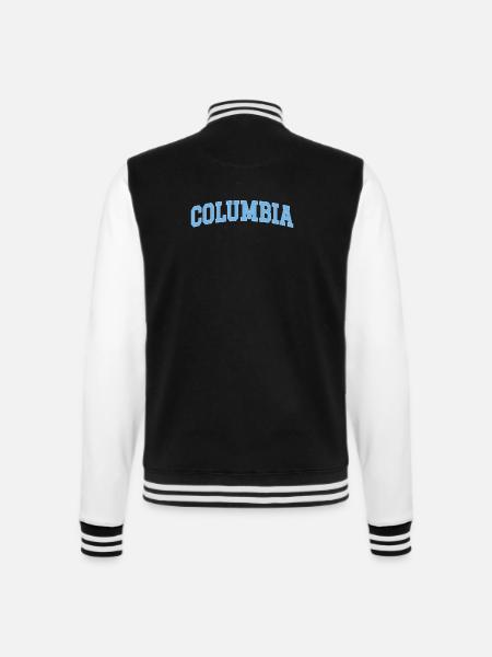 Columbia – Classic College Design - College Sweat Jacket - black/white