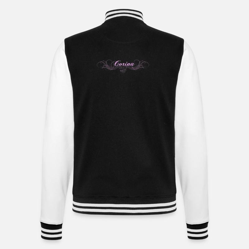 Corina - Veste Teddy - noir/blanc