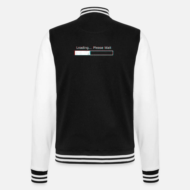 Loading Please wait - College Sweat Jacket - black/white