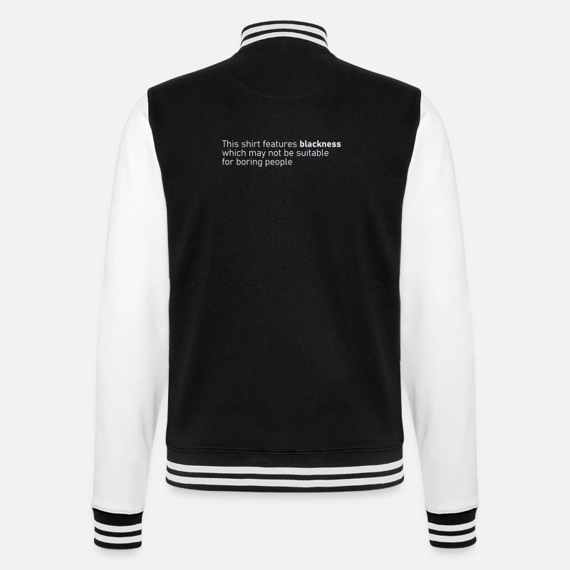 Noirceur - Veste Teddy - noir/blanc