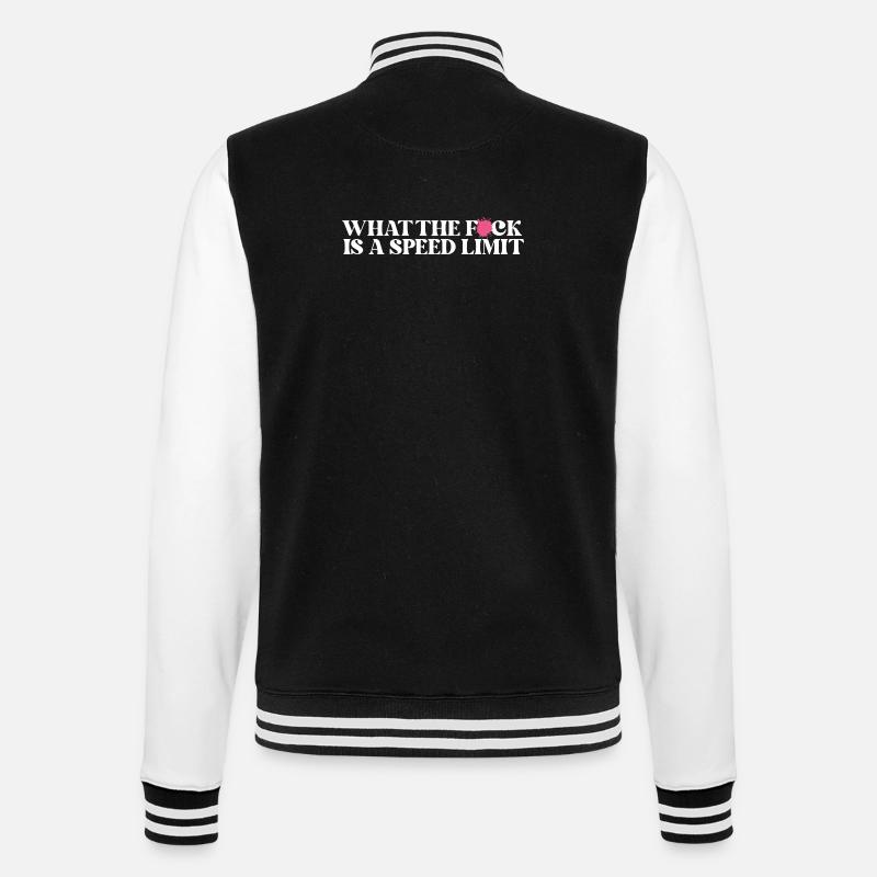 Car - College Sweat Jacket - black/white