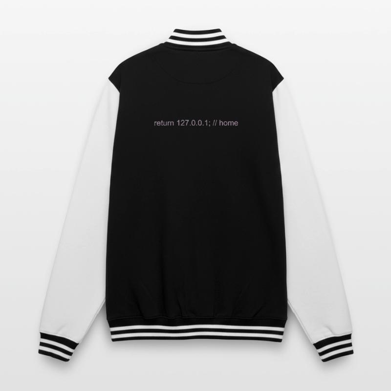 Programmierer Nerd IT Witz Developer Zuhause College-Sweatjacke