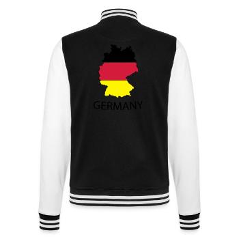 germany - College-Sweatjacke - Schwarz/Weiß - Hinten - Marisol (170cm)