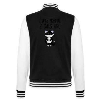 I Was Normal 2 Cats Ago - Veste Teddy - noir/blanc - Dos - Marisol (170cm)