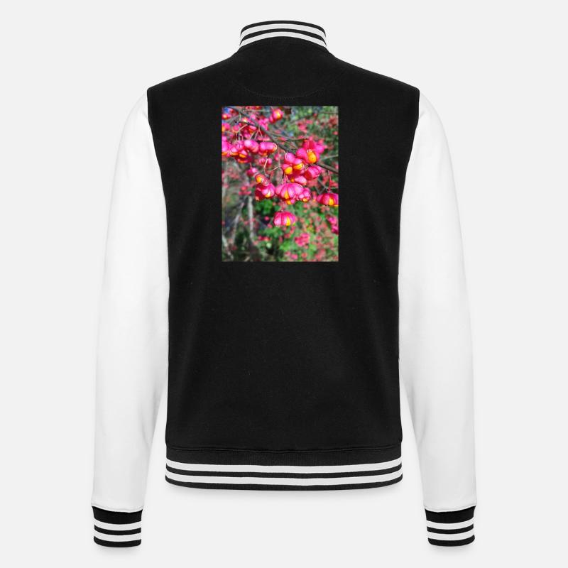Pfaffenhütchen - College-Sweatjacke - Schwarz/Weiß