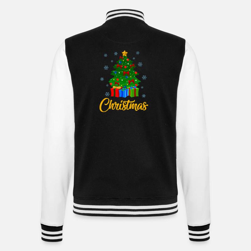 2 - College-Sweatjacke - Schwarz/Weiß