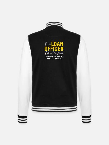 Debt Mortgage Condominium - College Sweat Jacket - black/white