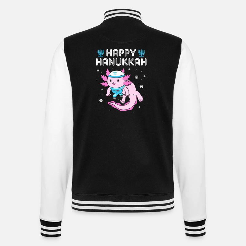 Hanoukka Hanoukka Hanoukka - Veste Teddy - noir/blanc