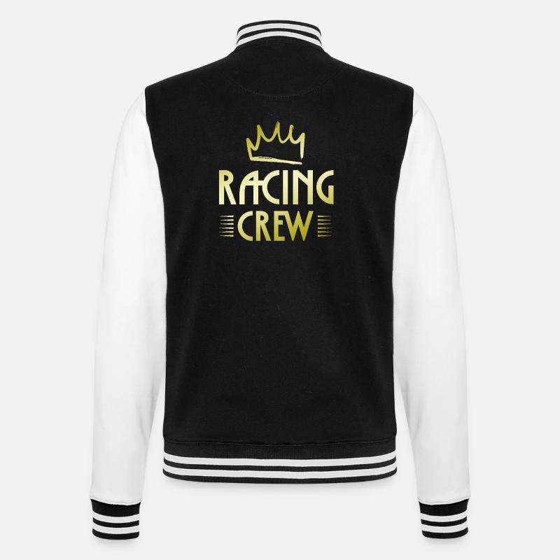 Équipage de course - Veste Teddy - noir/blanc