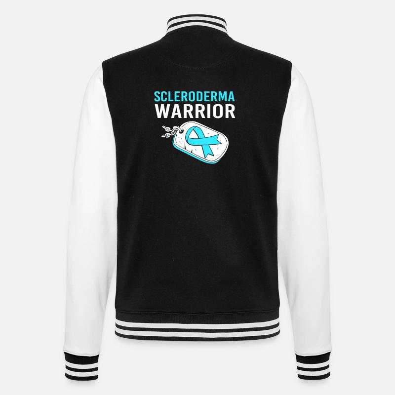 Scleroderma - College Sweat Jacket - black/white