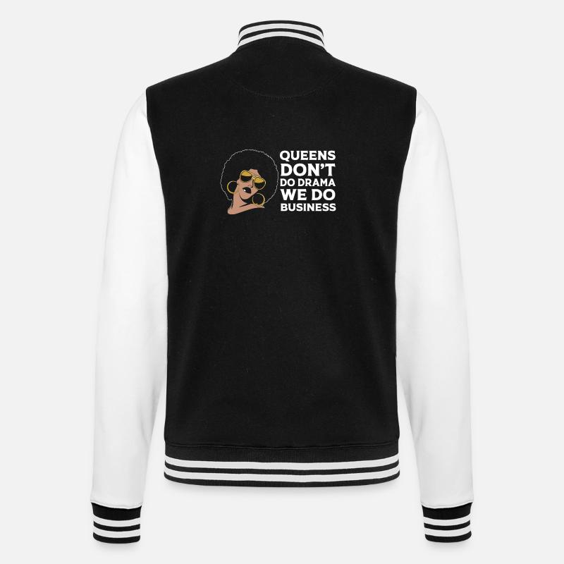 Entrepreneur bourreau de travail - Veste Teddy - noir/blanc