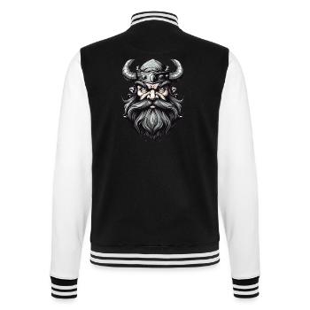 gehörnter Helm - College-Sweatjacke - Schwarz/Weiß - Hinten - Marisol (170cm)