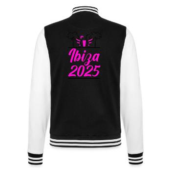 Ibiza 2025 - College Sweat Jacket - black/white - Back - Marisol (170cm)