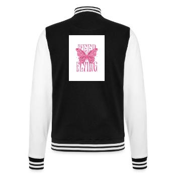 T-Shirt Girl Pink  - Veste Teddy - noir/blanc - Dos - Marisol (170cm)