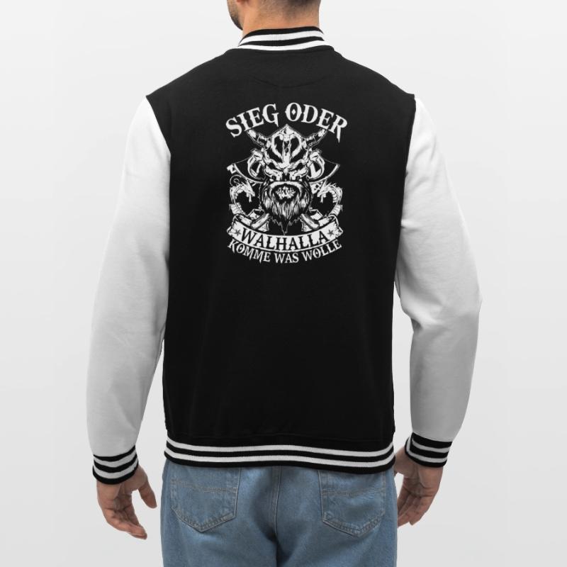 Sieg oder Walhalla College-Sweatjacke