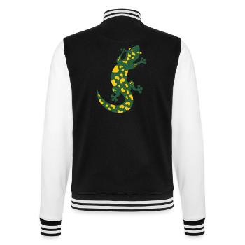 Salamander - College-Sweatjacke - Schwarz/Weiß - Hinten - Marisol (170cm)