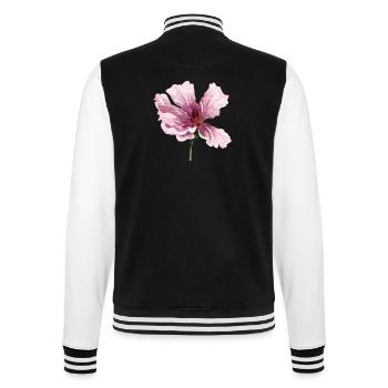 blume - College-Sweatjacke - Schwarz/Weiß - Hinten - Marisol (170cm)