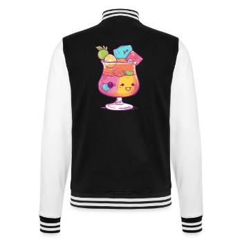 Cocktail kawaii 1 - Veste Teddy - noir/blanc - Dos - Marisol (170cm)