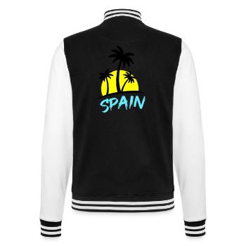 Espagne - Veste Teddy - noir/blanc - Dos - Marisol (170cm)