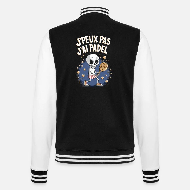 J'peux pas j'ai Padel - Veste Teddy - noir/blanc