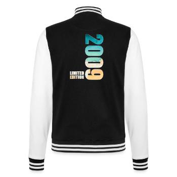 2009 Vintage Edition Limitée - Veste Teddy - noir/blanc - Dos - Marisol (170cm)