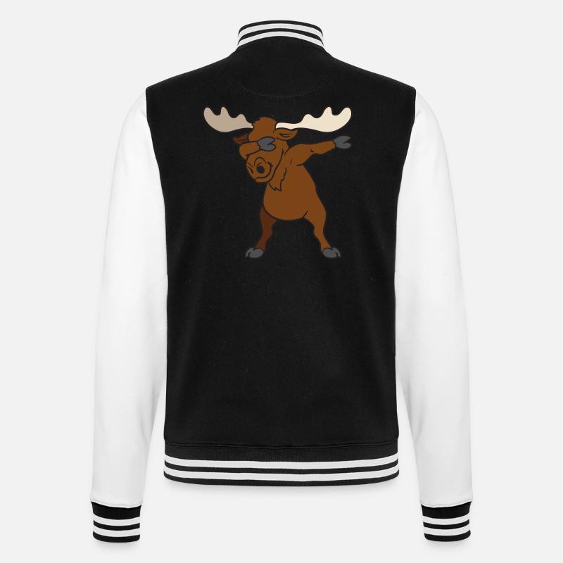 Tamponner, dab, orignal - Veste Teddy - noir/blanc