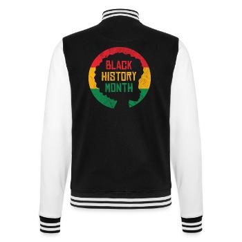 Mois de l'histoire des Noirs - Veste Teddy - noir/blanc - Dos - Marisol (170cm)