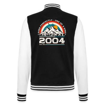 20e anniversaire Légende Novembre 2004 Volume 04 - Veste Teddy - noir/blanc - Dos - Marisol (170cm)
