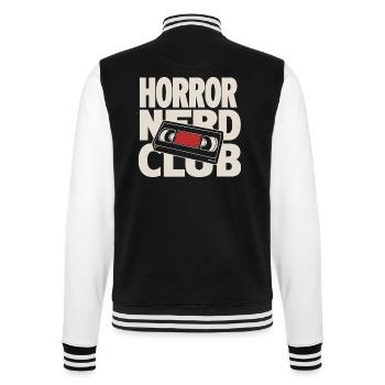 Club de nerds d’horreur VHS - Veste Teddy - noir/blanc - Dos - Marisol (170cm)