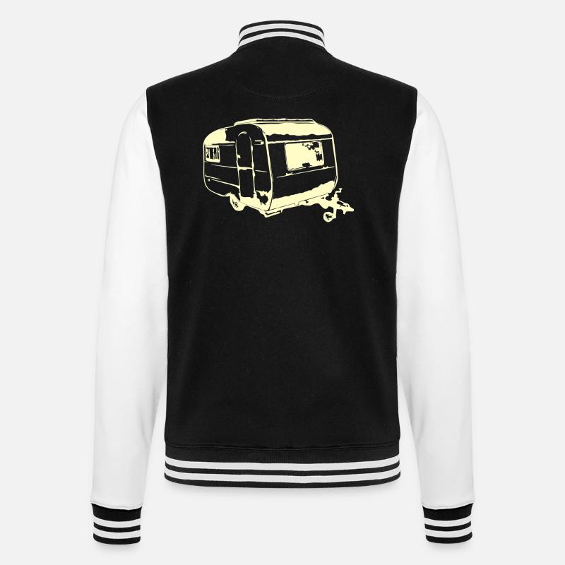 Qek Junior Quek - College-Sweatjacke - Schwarz/Weiß