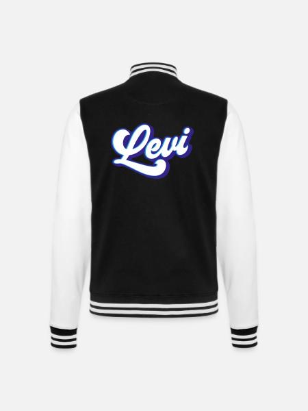 Lévi | Couleurs changeantes - Veste Teddy - noir/blanc