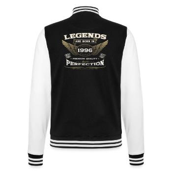 27e anniversaire légende né en 1996 Gift Man - Veste Teddy - noir/blanc - Dos - Marisol (170cm)