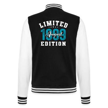25ème anniversaire original août 1999 millésime 1999 - Veste Teddy - noir/blanc - Dos - Marisol (170cm)