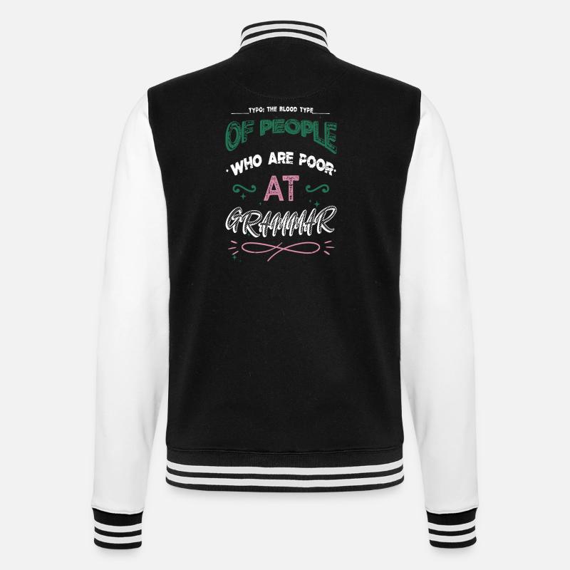 Storytelling Techniques Creative Writing - College Sweat Jacket - black/white