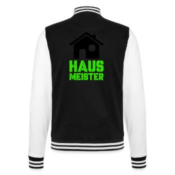 Caretaker 1 - College Sweat Jacket - black/white - Back - Marisol (170cm)